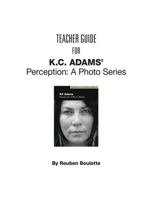 cover image of Teacher Guide for KC Adams' Perception